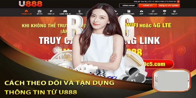 Các bước cập nhật tin tức mới từ U888 nhanh chóng