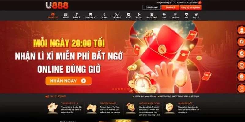 Lý do quá trình đăng ký U888 được đánh giá cao 