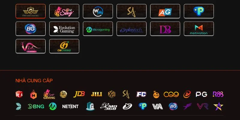 Những sảnh game được ưa chuộng tại Casino U888